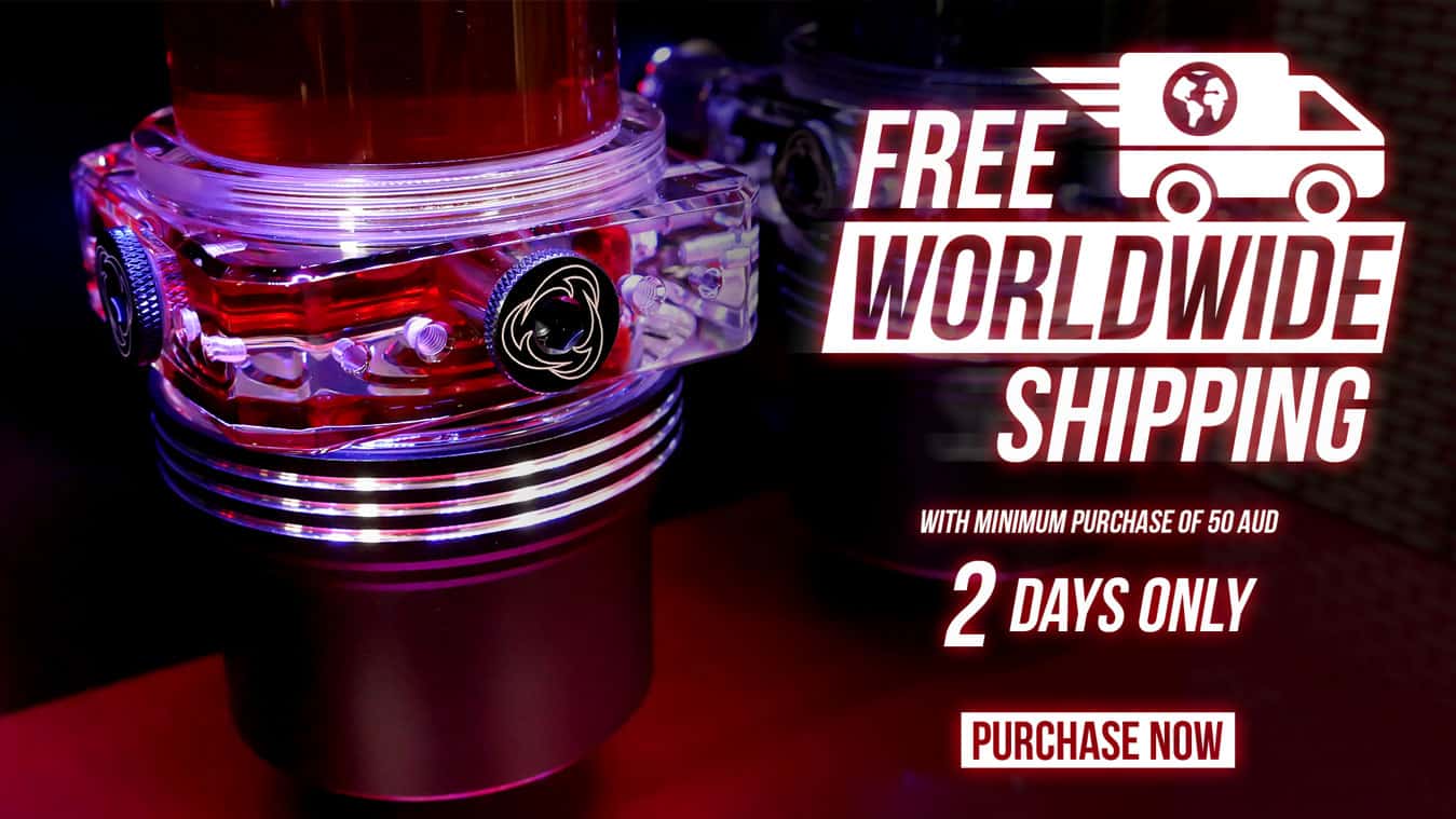 Free Worldwide Shipping for 2 days only!