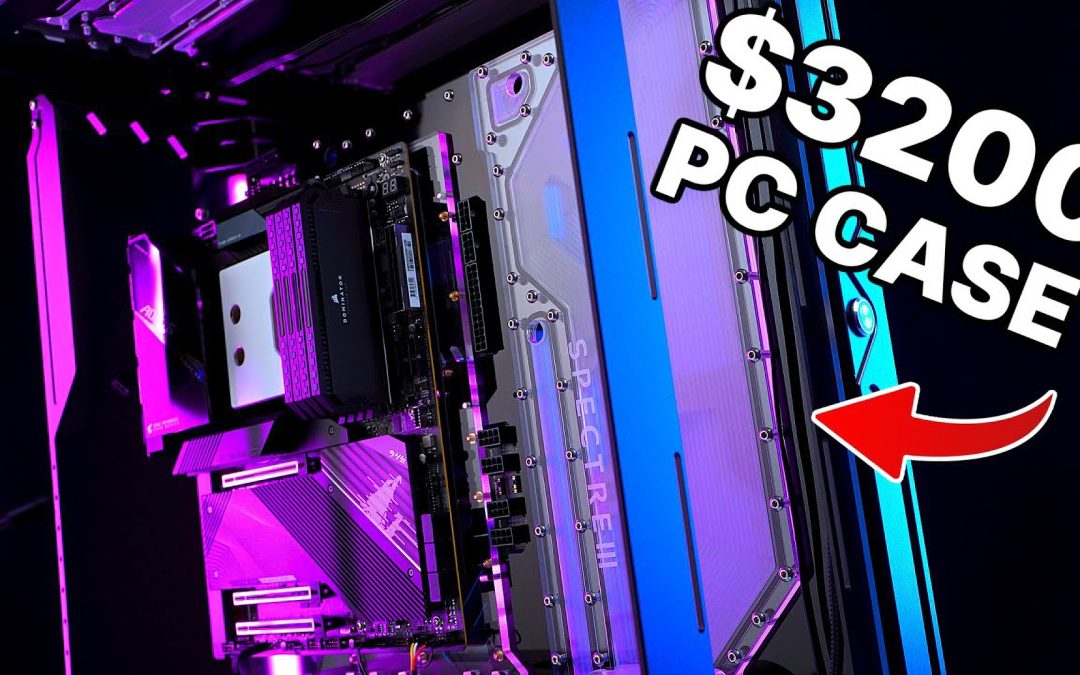 Building in our most EXPENSIVE PC case ever!